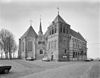 Oostzijde met toren - Vollenhove - 20245028 - RCE -  Grote Kerk: oostzijde met toren 