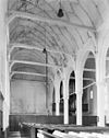 Interieur naar het westen zuidbeuk - Vollenhove - 20244981 - RCE -  Grote Kerk: interieur naar het westen zuidbeuk 