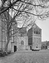 Gedeelte oostgevel en toren - Vollenhove - 20245031 - RCE -  Grote Kerk: gedeelte oostgevel en toren 