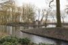 Ligging van de ruine in het park, omringd door water - Ruine Toutenburg