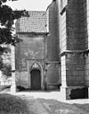 Zuid-gevel naar het westen met zijbeuk - Vollenhove - 20244974 - RCE -  Grote Kerk: zuid-gevel naar het westen met zijbeuk 