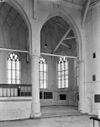 Interieur koor naar het noorden - Vollenhove - 20244985 - RCE -  Grote Kerk: interieur koor naar het noorden 