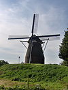 GrÃ¶bbemolen Fleringen - The wind mill GrÃ¶bbemolen (also Fleringer Molen) near the village of Fleringen, municipality of Tubbergen in Overijssel, the Netherlands 