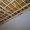 Interieur, begane grond, linker voorkamer, plafond, beschilderde moerbalken - 20000811 - RCE -  Interieur, begane grond, linker voorkamer, plafond, beschilderde moerbalken 