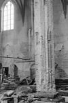 1e noord schippijler vanuit het zuiden - Hasselt - 20102843 - RCE -  Hervormde Kerk - Grote Kerk - Sint-Stephanuskerk: 1e noord schippijler vanuit het zuiden 