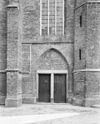 Exterieur ingangspartij noord-zijde - Hasselt - 20102830 - RCE -  Hervormde Kerk - Grote Kerk - Sint-Stephanuskerk: exterieur ingangspartij noord-zijde 