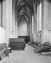 Interieur N.zijbeuk naar het westen - Hasselt - 20102828 - RCE -  Hervormde Kerk - Grote Kerk - Sint-Stephanuskerk: interieur N.zijbeuk naar het westen 