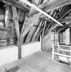 Interieur, sporenkap met spanten - Hasselt - 20339279 - RCE -  Stadhuis: Interieur, sporenkap met spanten (opmerking: Gefotografeerd voor Huizen in Nederland, Hendrick de Keyser) 