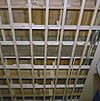 Interieur, begane grond, linker voorkamer, plafond, beschilderde moerbalken - 20000805 - RCE -  Interieur, begane grond, linker voorkamer, plafond, beschilderde moerbalken 