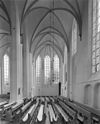 Interieur naar het oosten - Hasselt - 20102871 - RCE -  Hervormde Kerk - Grote Kerk - Sint-Stephanuskerk: interieur naar het oosten 