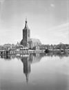 Over het Zwarte Water gezien - Hasselt - 20102794 - RCE -  Hervormde Kerk - Grote Kerk - Sint-Stephanuskerk: over het Zwarte Water gezien 