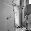 Interieur, doorgang eerste verdieping naar voormalig toilet bij trappenhuis - Zwolle - 20231099 - RCE -  interieur, doorgang eerste verdieping naar voormalig toilet bij trappenhuis 