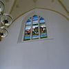 Interieur, glas in loodraam - Zwolle - 20346676 - RCE -  Bethlehem Kerk: Interieur, glas in loodraam 