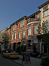 Twee woonhuizen in Art Nouveau-stijl