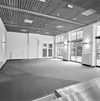 Interieur, begane grond, Mgr. Blomzaal, overzicht met schouw - 20000067 - RCE -  Congregatie Zusters van St. Joseph: Interieur, begane grond, Mgr. Blomzaal, overzicht met schouw 