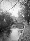Stadspoort vanaf de Zuidsingel naar het noorden - Amersfoort - 20008989 - RCE -  Kamperbinnenpoort: Stadspoort vanaf de Zuidsingel naar het noorden 
