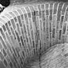 Interieur scheur in gewelfje van de trap beneden in de tweede omloop. - Amersfoort - 20009320 - RCE -  Onze Lieve Vrouwetoren: interieur scheur in gewelfje van de trap beneden in de tweede omloop. 