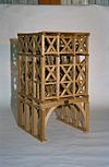 INTERIEUR, MAQUETTE VAN KLOKKESTOEL (VIERKANT) - Amersfoort - 20299077 - RCE -  Onze Lieve Vrouwetoren: INTERIEUR, MAQUETTE VAN KLOKKESTOEL (VIERKANT) 