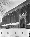 Exterieur noord-zijde met ingang - Amersfoort - 20009204 - RCE -  Sint Joriskerk: exterieur noord-zijde met ingang 