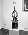 Model van de torenspits van de Onze Lieve Vrouwetoren in Museum Flehite - Amersfoort - 20010479 - RCE -  Onze Lieve Vrouwetoren: Model van de torenspits van de Onze Lieve Vrouwetoren in Museum Flehite 