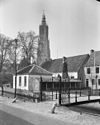 Toren van af de Zuidzingel naar het noord-westen - Amersfoort - 20009276 - RCE -  O.L.Vr.Kerk En Toren: Toren van af de Zuidzingel naar het noord-westen 