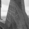 Bovenste omloop basaltlava met plakjes 3 mm dik opgelijmde bekroning winberg - Amersfoort - 20009303 - RCE -  O.L.Vr.Kerk En Toren: bovenste omloop basaltlava met plakjes 3 mm dik opgelijmde bekroning winberg 