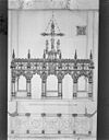 Tekening - Amersfoort - 20009145 - RCE -  Sint Joriskerk: tekening 