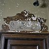 Interieur begane grond, schildering boven deur naar rechter voorkamer, met schade - Baarn - 20338556 - RCE -  Villa Pera: Interieur begane grond, schildering boven deur naar rechter voorkamer, met schade 