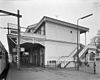 Linkerzijgevel met perron station Baarn - Baarn - 20027259 - RCE -  Station Nederlandse Spoorwegen: Linkerzijgevel met perron station Baarn 