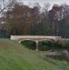 Park, overzicht ijzeren brug