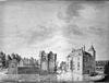 Kasteel en tuin naar waterverftekening door J.de Beyer in de verzameling van het Rijksbureau - Werkhoven - 20253526 - RCE -  Beverweert: kasteel en tuin naar waterverftekening door J.de Beyer in de verzameling van het Rijksbureau 