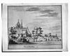 Exterieur reproductie van tekening in bezit van Rijksarchief Utrecht - Bunschoten - 20045068 - RCE -  Nederlands Hervormde Kerk: exterieur reproductie van tekening in bezit van Rijksarchief Utrecht 