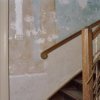 Interieur, gedeelte van schildering in hal