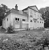 Overzicht voorgevel en linkerzijgevel, voor restauratie - De Bilt - 20331888 - RCE -  Sluishoef: Overzicht voorgevel en linkerzijgevel, voor restauratie 