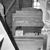 Frame met dynamo en aandrijfpoelie - Westbroek - 20253854 - RCE -  Korenmolen De Kraai: frame met dynamo en aandrijfpoelie 