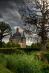 Kasteel Heemstede Houten -  Kasteel Heemstede (Houten, The Netherlands), looking from the west  Kasteel Heemstede (Houten), kijkend vanuit het westen 