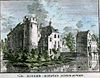 Kasteel Schonauwen 1750 -  The Castle of Schonauwen painted by Hendrik Spilman  Het kasteel van Schonauwen geschilderd door Hendrik Spilman