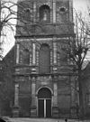 Detail van de west-gevel - IJsselstein - 20119749 - RCE -  Nederlands Hervormde Kerk En Toren: detail van de west-gevel (opmerking: Fotonummer 5857) 