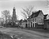Kerk en omgeving vanaf Kronenburgerplantsoen - IJsselstein - 20120073 - RCE -  Nederlands Hervormde Kerk: Kerk en omgeving vanaf Kronenburgerplantsoen 