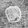 Torenportaal, detail schildering - Linschoten - 20140481 - RCE -  Nederlands Hervormde Kerk: torenportaal, detail schildering 