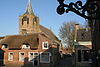 Dorpsstraat 39 -  Pand op de hoek vlak voor de kerk van Linschoten 