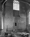 Interieur zuidbeuk, oost-gevel - Oudewater - 20179719 - RCE -  Nederlands Hervormde Kerk: interieur zuidbeuk, oost-gevel 