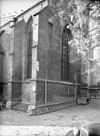 Kerk, na de brand vanuit het noord-oosten - Rhenen - 20186235 - RCE -  Cunerakerk En Toren: kerk, na de brand vanuit het noord-oosten 