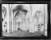 Interieur van schip en zijbeuken naar het noorden, reproductie van tekening door P.Saenredam, 1655, verzameling Mauritshuis 's-Gravenhage - Rhenen - 20186282 - RCE -  Cunerakerk En Toren: interieur van schip en zijbeuken naar het noorden, reproductie van tekening door P.Saenredam, 1655, verzameling Mauritshuis 's-Gravenhage 