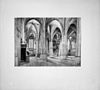Tekening van het interieur door Saenredam. - Rhenen - 20186354 - RCE -  Cunerakerk En Toren: tekening van het interieur door Saenredam. 