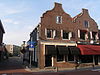 Hoekpand met klokgevel en zadeldak
