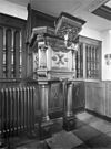Inwendig, preekstoel - Vreeland - 20247139 - RCE -  Nederlands Hervormde Kerk: inwendig, preekstoel 