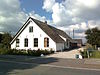 37521-vleuten-0072 -  Boerderij langhuis, gepleisterd, houtgesneden randen, dak met pannen gedekt 