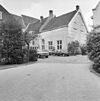 Aanzicht op links bouwdeel 7 ter rechterzijde de zuidgevel - Utrecht - 20234888 - RCE -  Duitse Huis: aanzicht op links bouwdeel 7 ter rechterzijde de zuidgevel 