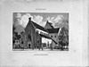Kerk vanuit het zuid-westen naar lithographie door R.Geissler, Gemeente archief topografische atlas supplement nummer 1044 - Utrecht - 20232654 - RCE -  Sint Janskerk: kerk vanuit het zuid-westen naar lithographie door R.Geissler, Gemeente archief topografische atlas supplement nummer 1044 
